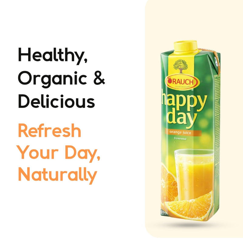 Load image into Gallery viewer, RAUCH Happy Day Orange 100% Juice 1 L PET - Pure Orange Juice
