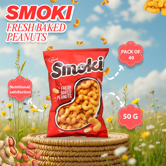 Smoki Gepofte Snacks (Smoki 50 G) 