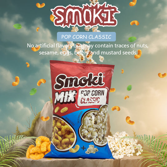 Smoki Puffed SnacksS (Tortilja Classic 90 G) - 12 stuks in een verpakking 