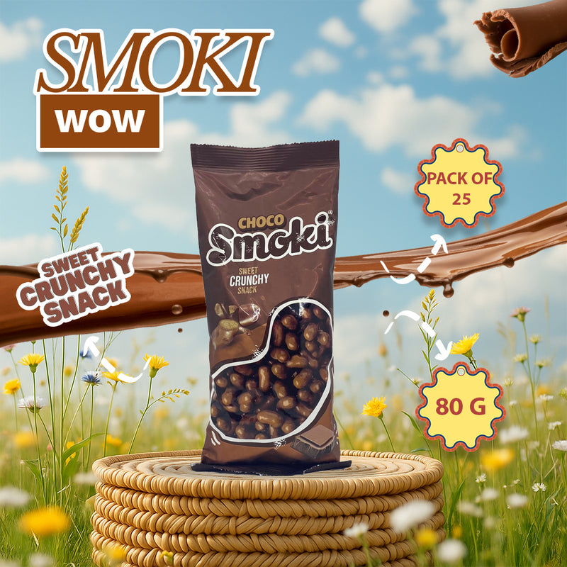 Load image into Gallery viewer, SMOKI ČOKO 80 G - Onweerstaanbaar Snackassortiment voor Snackliefhebbers 
