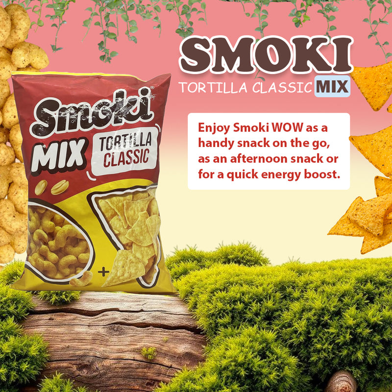 Load image into Gallery viewer, Smoki Puffed SnacksS (Tortilja Classic 90 G) - 12 stuks in een verpakking 
