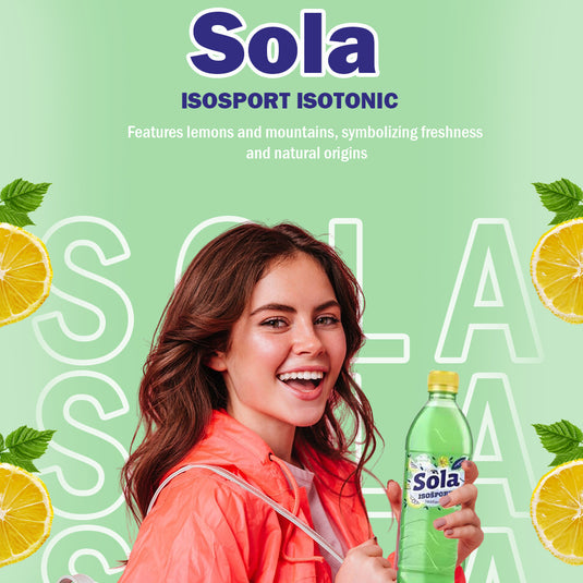 SOLA ISOŠPORT Isotonic Sports Drink 0.5L PET