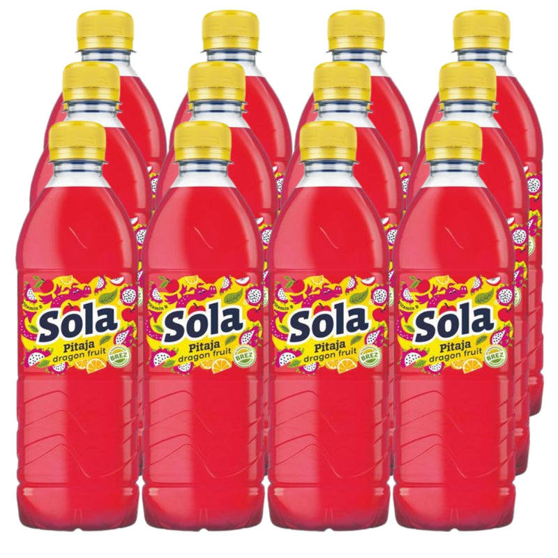 Load image into Gallery viewer, SOLA Pitaja 0.5L PET - Exotic Dragon Fruit Drink (12 Pack)
