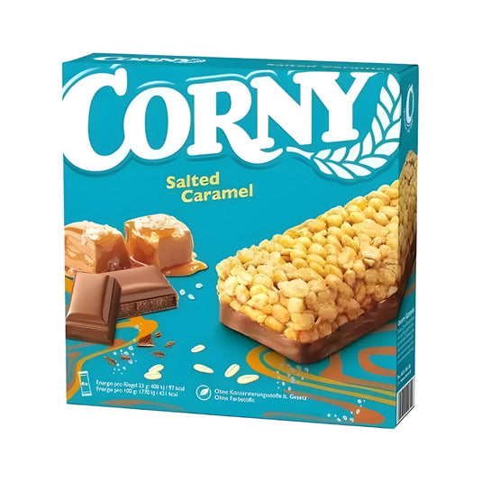 CORNY BIG Salted Caramel 138 g (Pack of 10)