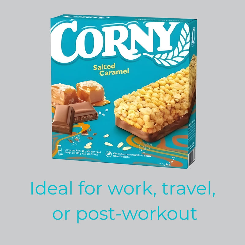 Load image into Gallery viewer, CORNY BIG Salted Caramel 138 g (Pack of 10)
