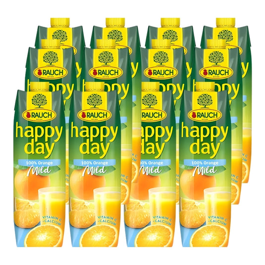 RAUCH Happy Day Mild Orange 100% Juice 1 L PET