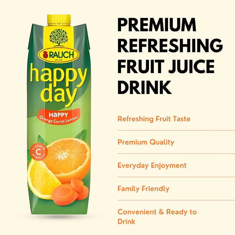갤러리 뷰어에 이미지 로드, RAUCH Happy Day OCL Juice Drink - 1 L
