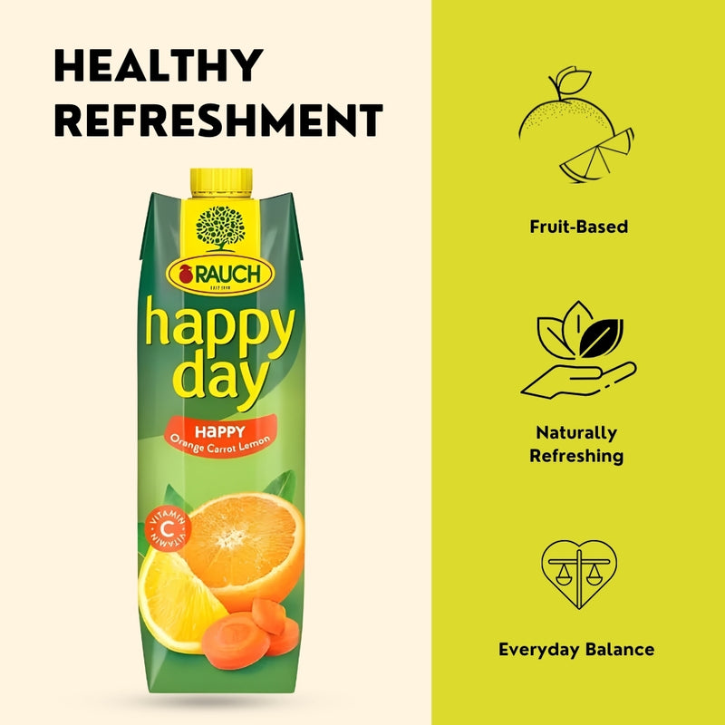 갤러리 뷰어에 이미지 로드, RAUCH Happy Day OCL Juice Drink - 1 L
