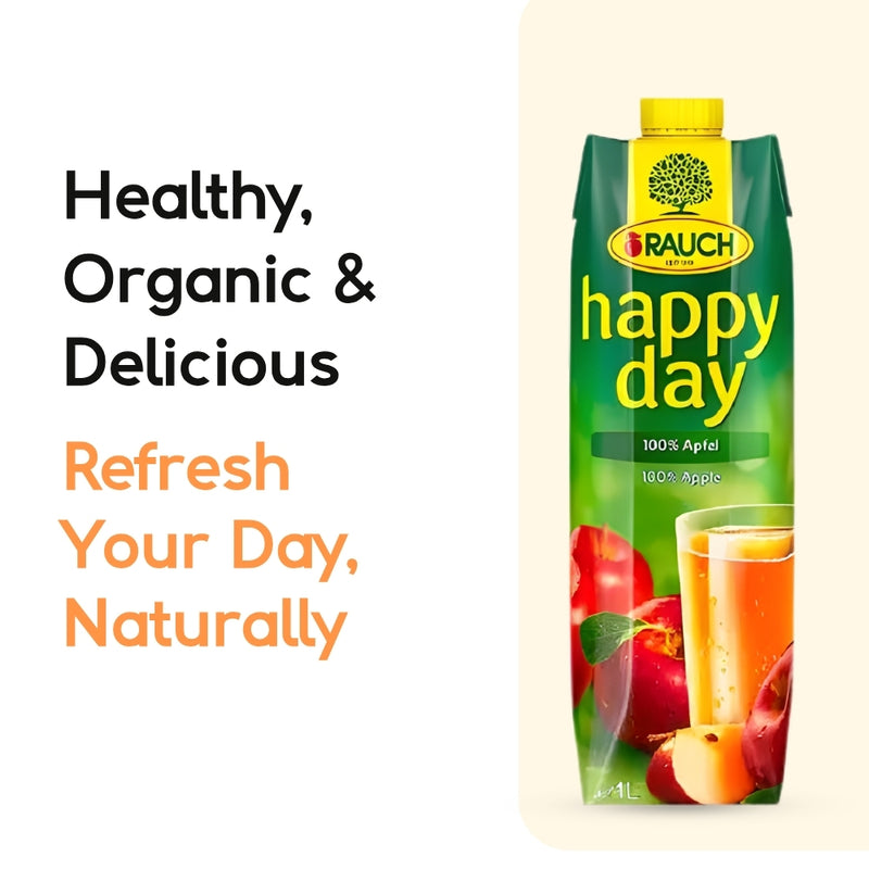 갤러리 뷰어에 이미지 로드, RAUCH Happy Day Apple 100% Juice 1 L
