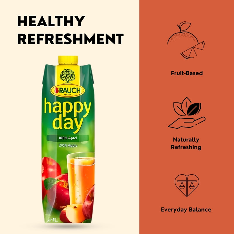 갤러리 뷰어에 이미지 로드, RAUCH Happy Day Apple 100% Juice 1 L
